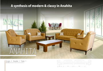 تصویر از مبلمان آناهیتا 7 نفره